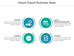 import export business ideas that work